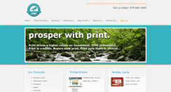 Desktop Screenshot of northshoreprint.com